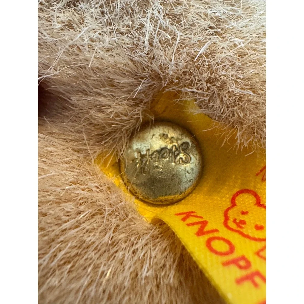 Rare New Steiff Teddy Bear Purse Y2K Button In Ear New With‎ Tags Germany